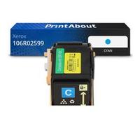 Toner compatible Xerox 106R01566 - Cyan - Grande capacité