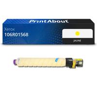 Toner compatible Xerox 106R01568 - Jaune - Grande capacité