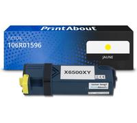 Toner compatible Xerox 106R01596 - Jaune