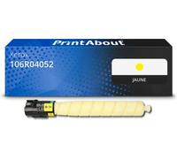 Toner compatible Xerox 106R04052 - Jaune - Grande capacité
