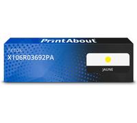 Toner compatible Xerox X106R03692PA - Jaune