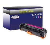 Toner compatibletype T3AZUR pour imprimante HP CC533A/ CE413A/ CF383A Magenta - 2 800p - T3AZUR G
