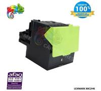 Toner Cyan 3000 Pages remplace Lexmark 80C0H40, 800H4, 80C2HC0, 802Hc, 80C2HCE, 802HYE Toner pour Lexmark CX410DE, CX410DTE,
