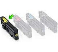 Toner D2660 Jaune Compatible pour Dell C2660dn C2665dnf 593BBBR, Capacité : 4 000 Pages