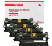 TONER DR 230 DR230 Noir + Cyan + Magenta + Jaune x 4 Compatible pour Brother-NOPAN-INK Brother L-3040CN 3070CW 3045CN 3075CW, MFC-9010CN 9120CW 9320CW 9125CN 9325CW, DCP-9010CN G