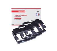 TONER E250X22G E250X22G Noir x 3 Compatible pour LEXMARK- Lexmark E250 E250D E250DN E350 E350D E352DN E450DN