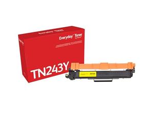 Toner Everyday Jaune Compatible avec Brother TN-243Y, Capacité Standard