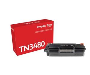 Toner Everyday Mono Compatible avec Brother TN-3480, Capacité Standard