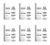 Toner exfoliant et sérum hydratant au riz noir avec glycérine et peptide-68, affine les pores et lisse la surface de la peau (6pcs)