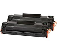 TONER EXPERTE® CB435A Pack 2 Cartouches de Toner compatibles pour HP LaserJet P1005 P1006 P1007 P1008 P1009 (1500 Pages)