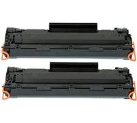 TONER EXPERTE® CF283A Pack 2 Cartouches de Toner compatibles pour HP Laserjet Pro M201dw M201n MFP M125nw M127fn M127fw M225dn M225dw M125a M127fp (1500 Pages)