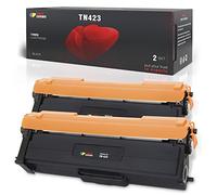 TONER EXPERTE Compatible Brother TN423 TN-423 Noir Cartouche de Toner Remplacement pour TN423BK TN-423BK pour HL-L8260CDW DCP-L8410CDW MFC-L8690CDW MFC-L8900CDW MFC-L9570CDW Imprimante 2-Pack