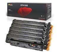 TONER EXPERTE Compatible HP 410A 410X Cartouche de Toner Remplacement pour CF410A CF410X pour Color Laserjet Pro M452dn MFP M377dw M477fdn M477fdw M477fnw Imprimante 5-Pack