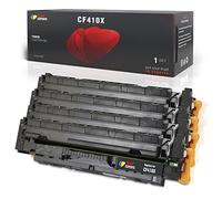 TONER EXPERTE Compatible HP 410A 410X Cartouche de Toner Remplacement pour CF410A CF410X pour Color Laserjet Pro M452dn MFP M377dw M477fdn M477fdw M477fnw Imprimante 4-Pack