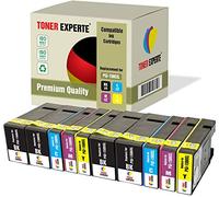 TONER EXPERTE Pack 10 XL Compatibles PGI-1500XL Cartouches d'encre pour Canon MAXIFY MB2050 MB2150 MB2350 MB2750 MB2755 MB2155 (4 Noir, 2 Cyan, 2 Magenta, 2 Jaune)