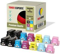 TONER EXPERTE Pack 14 XL Remplacement pour HP 363 Cartouches d'encre compatibles pour HP Photosmart C5180 C6150 C6180 C6280 C7180 C7280 C8180 3110 3210 3310 8250 D6160 D7160 D7260 D7460 3210xi