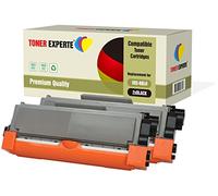TONER EXPERTE Pack 2 Compatibles 593-BBLH 593-BBKD Cartouches de Toner pour Dell E310dw, E314dw, E515dn, E515dw