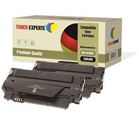 TONER EXPERTE Pack 2 Compatibles MLT-D1052L Cartouches de Toner pour Samsung ML-1910, ML-1911, ML-1915, ML-2525, ML-2525W, ML-2580N, SCX-4600, SCX-4600FN, SCX-4623F, SCX-4623FN, SCX-4623FW, SF-650