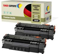 TONER EXPERTE Pack 2 Compatibles Q5949X Q7553X Cartouches de Toner pour HP Laserjet 3390 3392 1320 1320n 1320tn 1320nw M2727nf M2727nfs MFP P2014 P2015 P2015d P2015dn P2015x