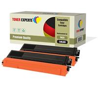 TONER EXPERTE Pack 2 Compatibles TN-325BK TN325 Noir Cartouches de Toner pour Brother HL-4140CN, HL-4150CDN, HL-4570CDW, HL-4570CDWT, DCP-9055CDN, DCP-9270CDN, MFC-9460CDN, MFC-9465CDN, MFC-9970CDW