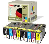 TONER EXPERTE Pack 8 XL Compatibles PGI-1500XL Cartouches d'encre pour Canon MAXIFY MB2050 MB2150 MB2350 MB2750 MB2755 MB2155 (2 Noir, 2 Cyan, 2 Magenta, 2 Jaune)