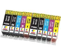 TONER EXPERTE PGI-525 CLI-526 10 XL Cartouches d'encre compatibles pour Canon MG5350 MG5250 MG5150 MG6150 MG6250 iP4850 iP4950 MX895 MX885 MX715 iX6550 MG8150 MG8250 | Grande Capacité
