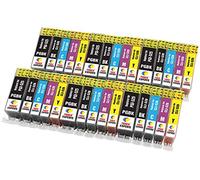 TONER EXPERTE PGI-525 CLI-526 30 XL Cartouches d'encre compatibles pour Canon MG5350 MG5250 MG5150 MG6150 MG6250 iP4850 iP4950 MX895 MX885 MX715 iX6550 MG8150 MG8250 | Grande Capacité