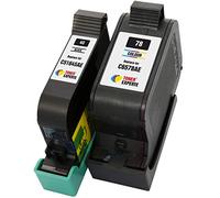 TONER EXPERTE® Remplacement pour HP 45 78 2 Cartouches d'encre compatibles avec Copier 180 280 Deskjet 1180c 1220c 1280 6120 9300 930c 959c 970cxi Officejet G55 G85 G95 K60 K80 | Grande Capacité