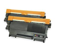 Toner Experte TN2220 TN2010 Cartouche de Toner Remplacement pour Brother TN-2010 Compatibles pour DCP-7055 DCP-7065DN HL-2130 HL-2250DN MFC-7360N MFC-7460DN (2 Noir)