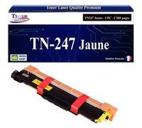 Toner générique Brother TN247, HL L3210CW, L3230CDW, L3270CDW -Jaune T3AZUR