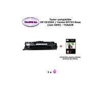Toner générique Canon CRG-723 Magenta pour imprimante Canon LBP 7750Cdn, CRG 723 +10f PPA6 -T3AZUR