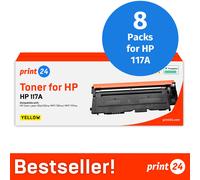 Toner HP 117A Jaune 8 pièces