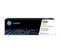 HP Cartouche de toner CF542X (203X) Jaune Original Grande capacité