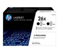 Toner HP 26X - pack de 2 9000 pages - CF226XD