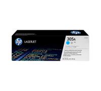 Toner HP 305A cartouche d'origine - Cyan - CE411A