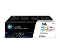 Toner HP pack 201 x 3 couleurs Cyan, magenta, jaune G