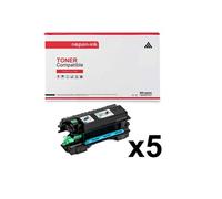 TONER IM 350 IM 350F 418133 Noir x 5 Compatible pour RICOH-NOPAN-INK IM 350, IM 350F