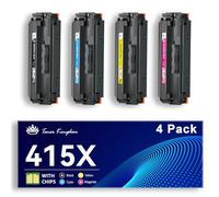 Toner Kingdom 415X 415A avec Puce Compatible pour HP 415A 415X Cartouche