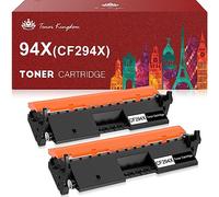 Toner Kingdom Cartouche de Toner Compatible pour HP 94X CF294X pour Laserjet Pro MFP M148dw M148fdw M148, Laserjet Pro M118dw M118 (Noir, Pack de 2)
