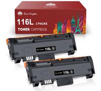 Toner Kingdom Compatible MLT-D116L/ELS MLT-D116S Cartouche de Toner Compatible pour Samsung Xpress SL M2885FW M2675FN M2835DW M2825ND M2875FD M2625 M2625D M2626D (Noir, 2-Packs)