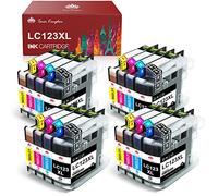 Toner Kingdom LC-123 Compatibles Cartouches d'encre pour Brother LC123 123XL pour Brother MFC-J6720DW MFC-J6920DW MFC-J6520DW MFC-J4410DW MFC-J4510DW MFC-J4610DW DCP-J4110DW DCP-J552W DCP-J132W