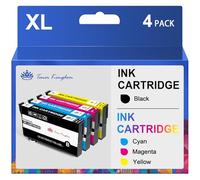 Toner Kingdom Replacement pour 405XL Cartouches d'encre Compatible pour Epson 405 XL pour Epson Workforce Pro WF-3820DWF WF-3825DWF WF-4820DWF WF-4825DWF WF-4830DTWF WF-7830DTWF WF-7835DTWF