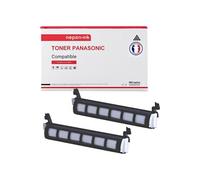 TONER KX-FA83X KX-FA83 KXFA83X KXFA83 Noir x2 x 2 Compatible pour PANASONIC- Panasonic KX-FL 511 512 513 540 541 611 611 G 612 613 KX-FLM 651