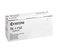 Toner Kyocera TK-1150K d'origine. Noir, 3 000 pages ISO 19752, compatible imprimante ECOSYS M2135dn, M2635dn, M2735dw, P2235dn, P2235dw Normal