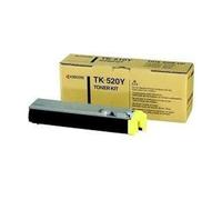 Toner Kyocera TK-520Y d'origine. Jaune, 4 000 pages ISO 19752, compatible imprimante ECOSYS FS-C5015N