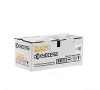 Toner Kyocera TK-5240Y d'origine. Jaune, 3.000 pages ISO 19798, compatible imprimante ECOSYS P5026cdw, M5526cdn