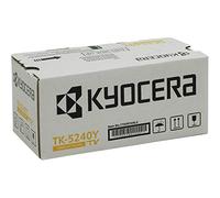 Toner Kyocera TK-5240Y d'origine. Jaune, 3.000 pages ISO 19798, compatible imprimante ECOSYS P5026cdw, M5526cdn
