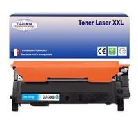 Toner Laser compatible pour imprimante Samsung XPress C480W, CLT-C404 Cyan- T3AZUR - 1 000 pages