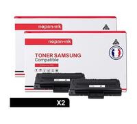 TONER ML 1710D3 EMLS ML 1710D3 EMLS Noir x 2 Compatible pour SAMSUNG- Samsung ML-1410 1500 1510 1510B 1520 1710 1710B 1710D 1710P 1740 1750 1755