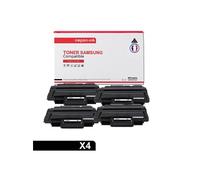 TONER ML D2850B ML D2850B Noir x 4 Compatible pour SAMSUNG- Samsung ML-2400 Series Samsung ML-2450 Samsung ML-2450 P Samsung ML-2450 Series Samsung